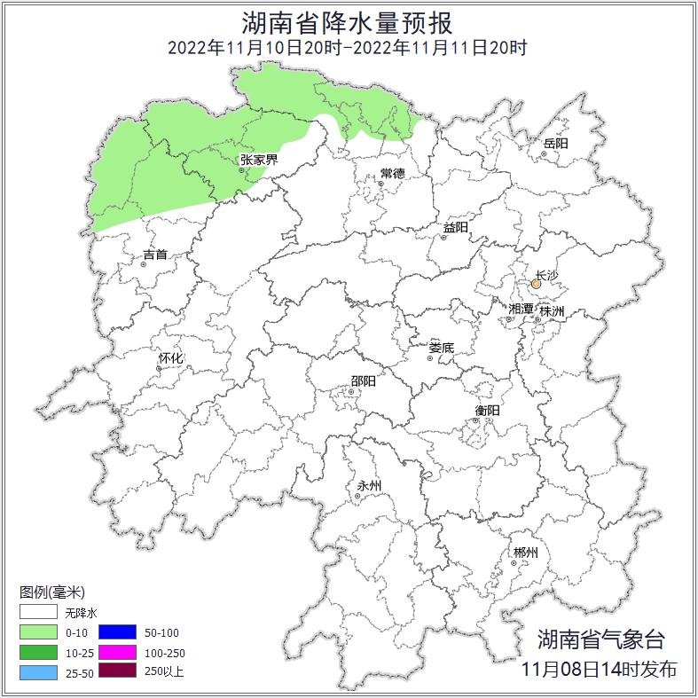 未来三天，湖南大部以晴天间多云、昼夜温差大的天气为主